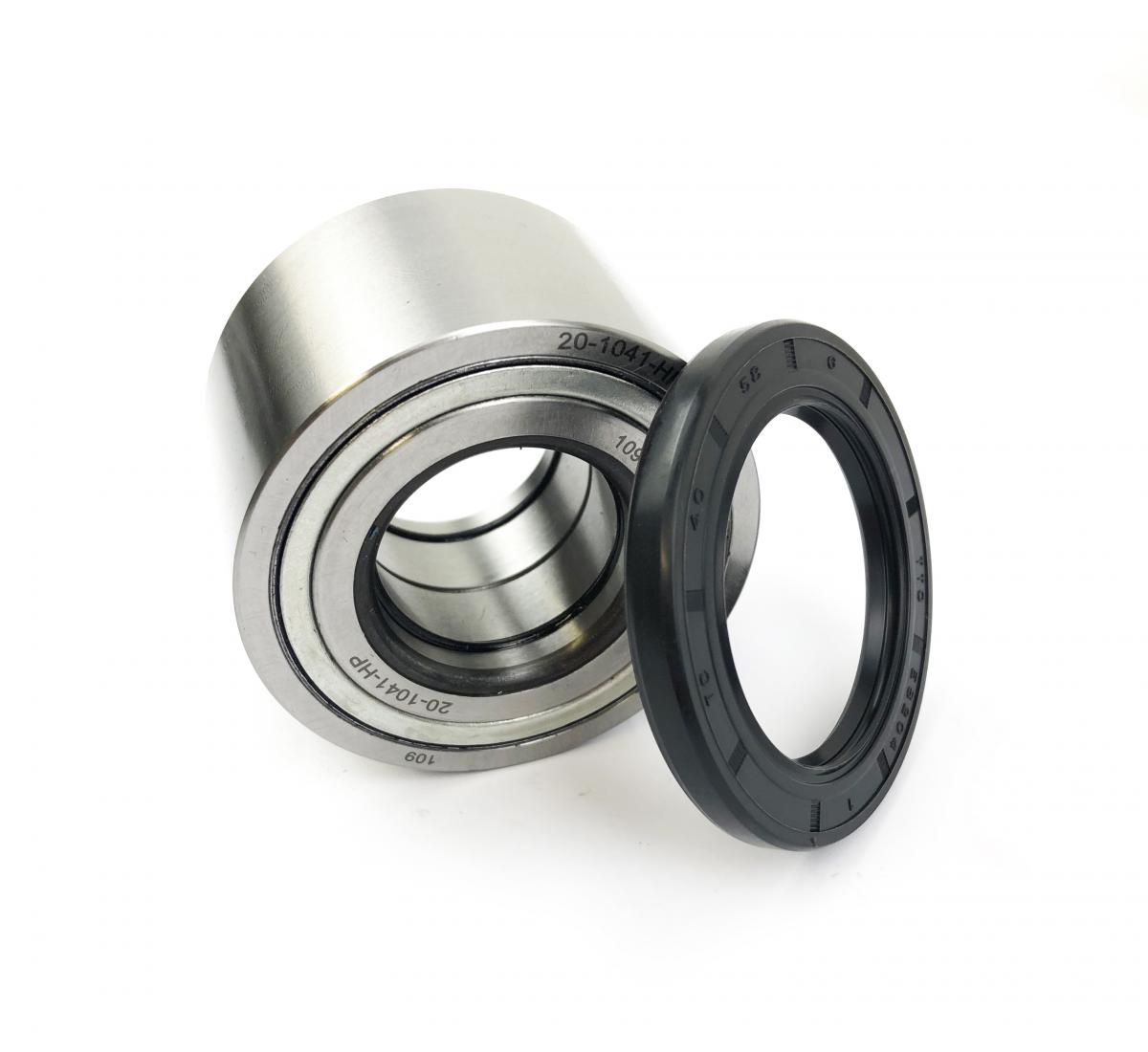 WHEEL BEARING KIT HD FRONT, REAR & MIDDLE 06-22 CAN-AM/KAW MULE, ALLBALLS 25-1516-HP ATV TAPERED 30411-03080 image 1
