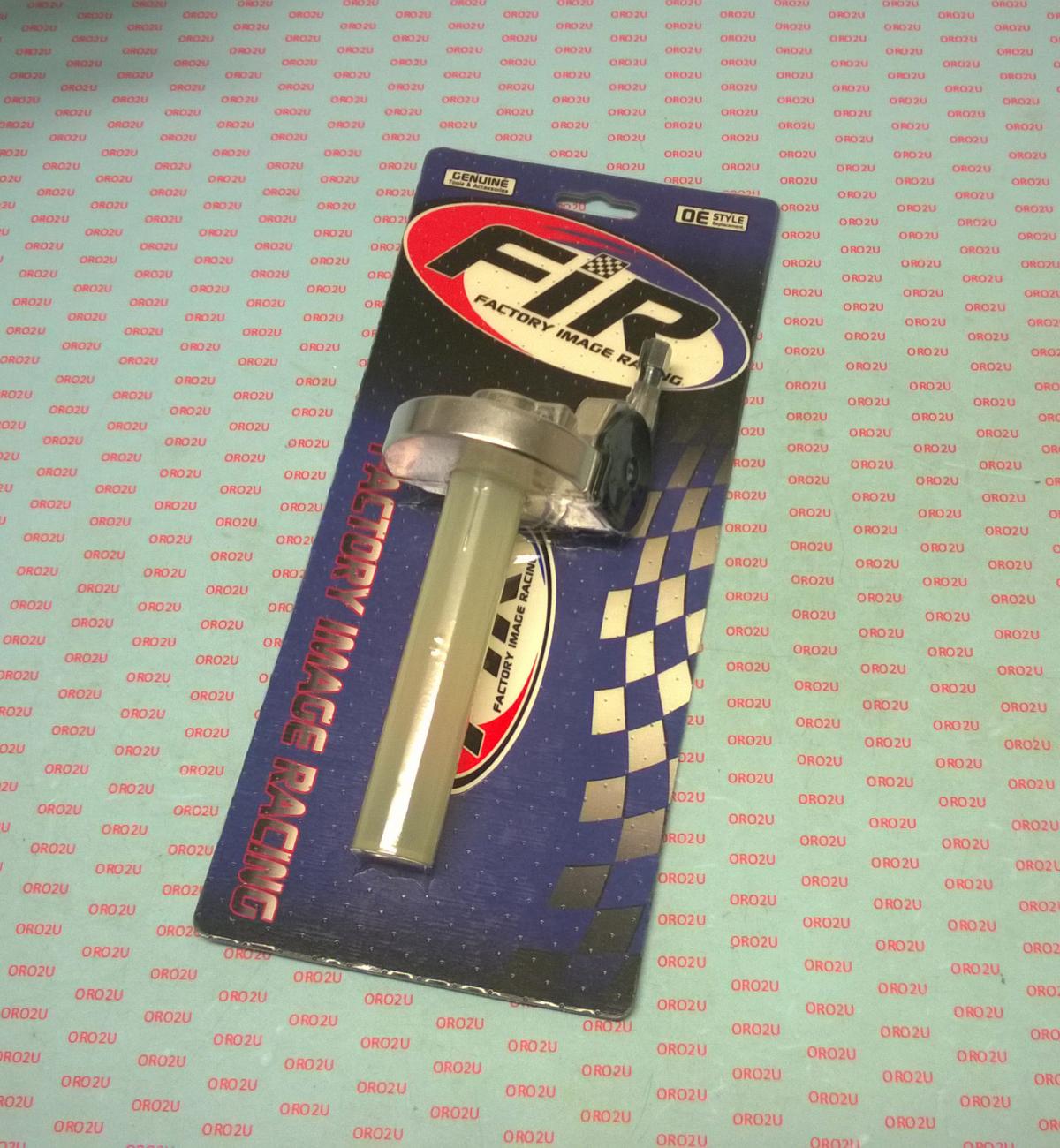 THROTTLE TWIST GRIP GUNNER-GASSER SILVER thumbnail 6
