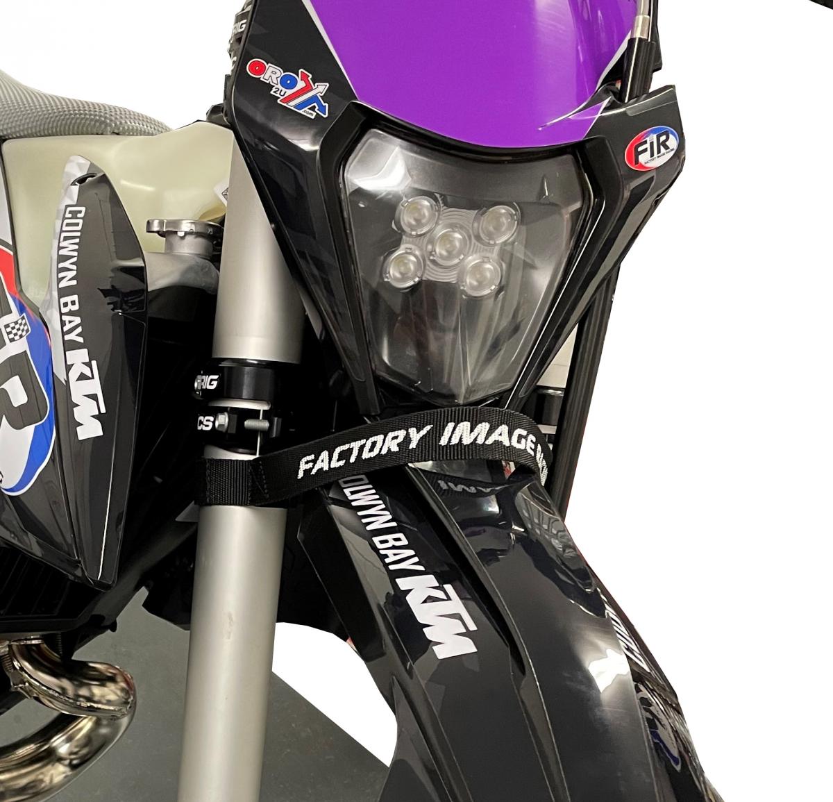 Front & Rear Enduro Fender Pull Strap Handle with Fixings - Universal Fitment thumbnail 2