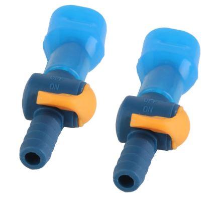 2pcs Straight Bite Valve Piping Nozzle, Hydration Bladder Pack Mouth Pieces, Note. This is not made by Camelbak image 1