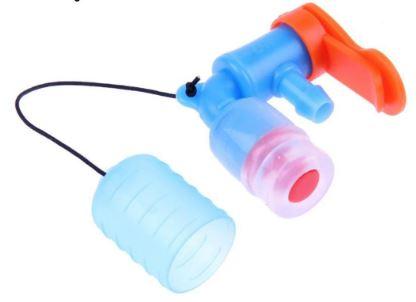 Suction Nozzle Bite Valve Mouthpiece With Clip, HYDRATION BLADDER PACK MOUTH PIECE, Note. This is not made by Camelbak thumbnail 4