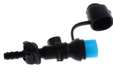 STRAIGHT ON-OFF SWITCH HYDRATION PACK BITE VALVE WITH DUST COVER THIS IS NOT MADE BY CAMELBAK image 1
