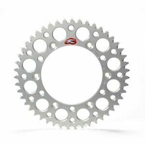REAR SPROCKET ALLOY RENTHAL SILVER, ULTRALITE 441U-428-50GPSI, 441U-428-50GPSI