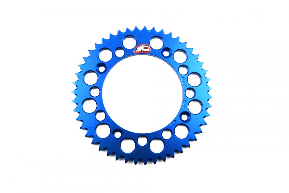 REAR SPROCKET ALLOY RENTHAL BLUE, ULTRALITE 441U-428-47GPBU, 441U-428-47GPBE image 1