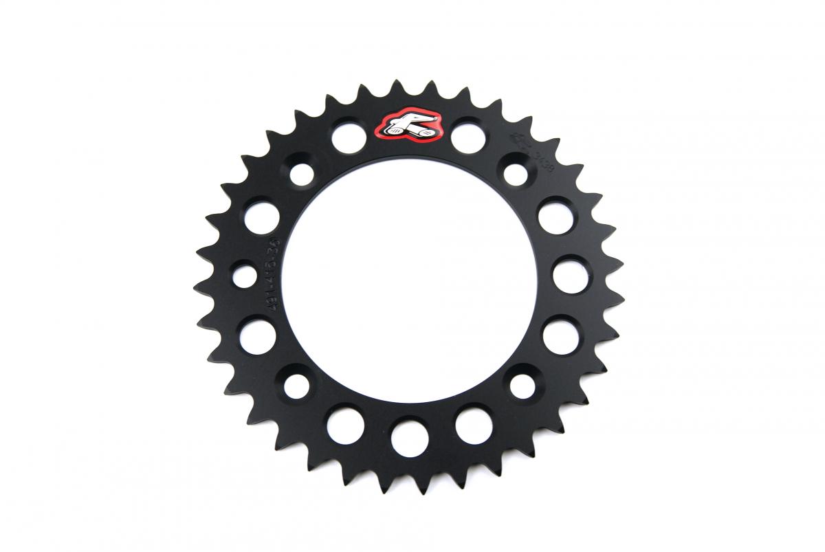 REAR SPROCKET RENTHAL 491, KTM/HUSKY 50 14-25. 36T BLACK, 491--415-36P-BK