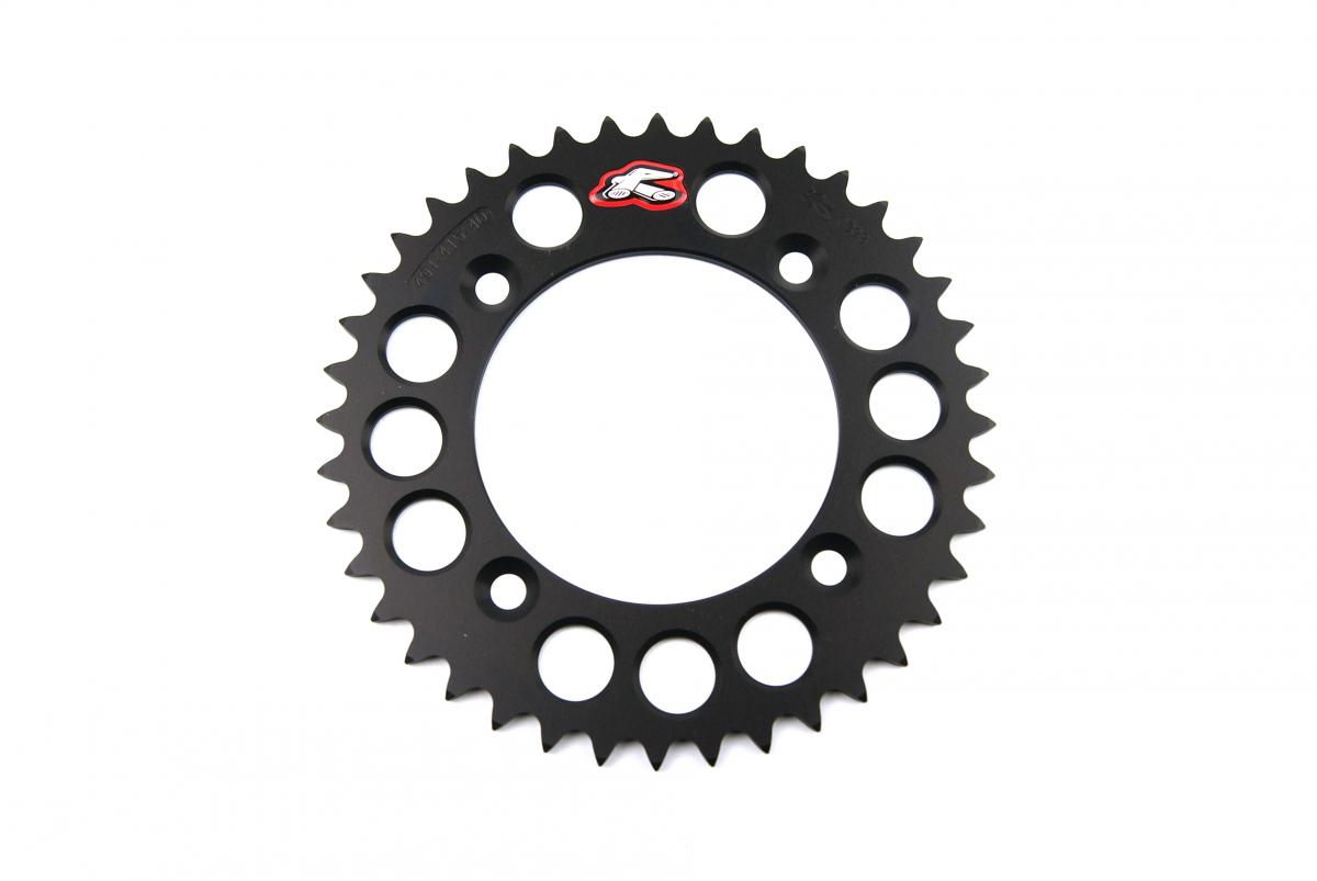 REAR SPROCKET RENTHAL 491, KTM 50 2014 40T BLACK, 491--415-40P-BK image 1