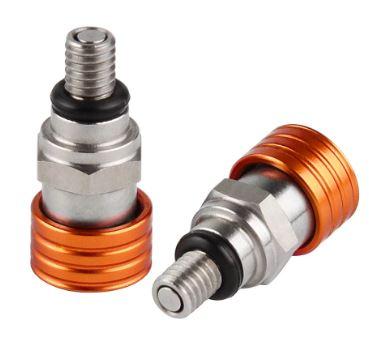 PRO FORK AIR BLEEDER SET/2 KTM M4X0.7 ORANGE 2005-2019 KTM SX SXF EXC EXCF XC XCF XCW XCFW 85-500 thumbnail 2