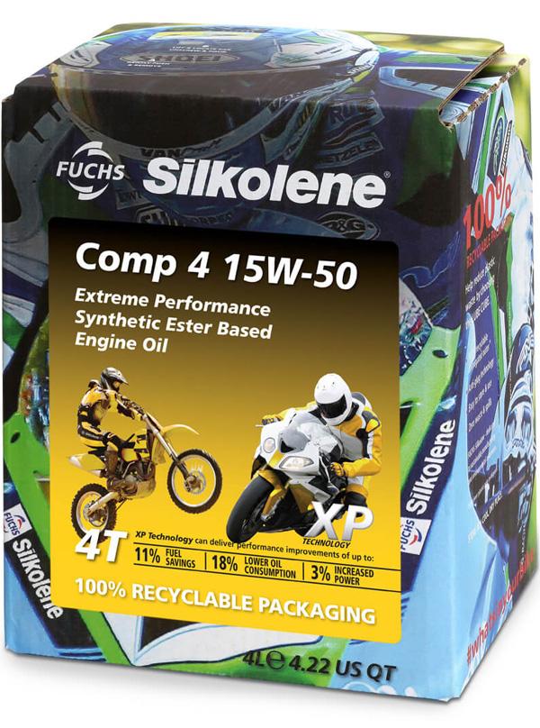 4LT COMP 4 15/50wt SILKOLENE, 602013538, BOX = 4 image 1