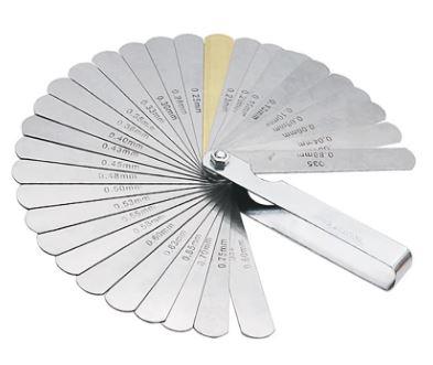 FEELER GAUGE 32 BLADE METRIC AND IMPERIAL 0.04–0.88mm image 1