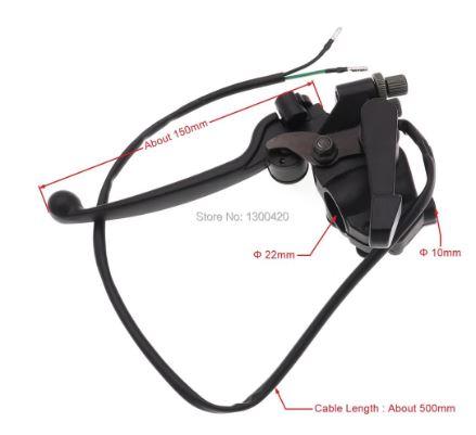 LEVER ASSEMBLY ATV THUMB THROTTLE UNIVERSAL SUZUKI QUAD 12141-0140 thumbnail 4