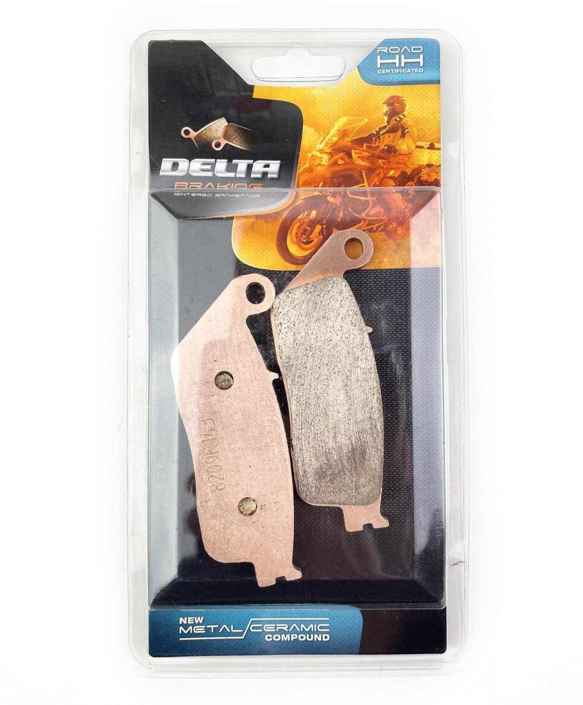 BRAKE PADS SINTERED METAL N4, DELTA BRAKING RD-N4 HIGH FRICTION, DB2079.RD-ER, BP143X00F image 1