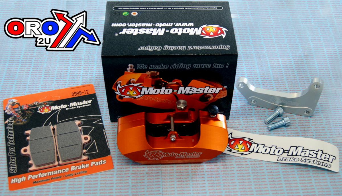 RACING 4-PISTON CALIPER ORANGE YAMAHA, MOTO-MASTER image 1
