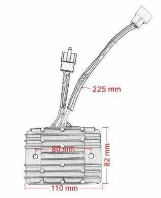 VOLTAGE REGULATOR 6V DUCATI 1098 848 1198 749 54040191A thumbnail 4