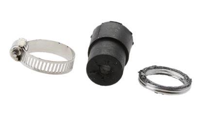 RUBBER PIPE EXHAUST CONNECTER KIT YAMAHA PW50 4X4-14623-10-00 4X4-14623-11-00 4X4-14714-00-00 image 1