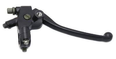 Right Brake Lever Front Honda, Black With Mirror mounting M10, CB400 CB600 VFR400 CB-1 Hornet 250 image 1