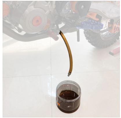 OIL FILTER DRAIN TOOL KTM, ORANGE / WITH ZIP TIES thumbnail 2