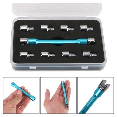 SPOKE WRENCH TOOL WITH 10 ENDS 5mm - 6.8mm thumbnail 2