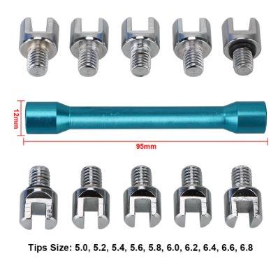 SPOKE WRENCH TOOL WITH 10 ENDS 5mm - 6.8mm thumbnail 3