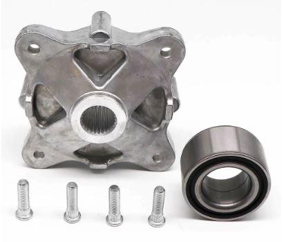 HUB KIT FRONT & REAR WITH STUDS & BEARING 08-14 POLARIS RZR 800 5135113-067 3514635 83-1024.KIT2 thumbnail 2