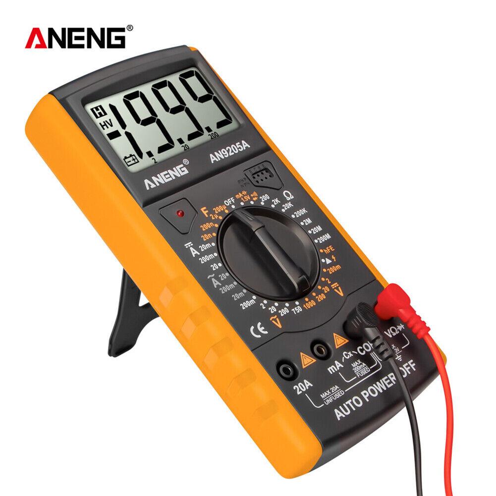 Digital Multimeter 3 1/2 LCD Display, Voltmeter Ammeter Resistance Tester thumbnail 5