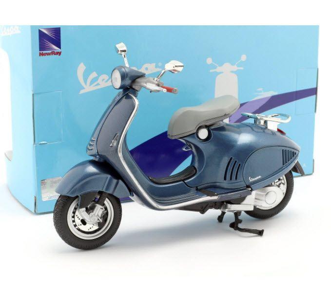 MODEL DIE CAST VESPA 946, BLUE SCALE 1:12, NEWRAY 57613B thumbnail 3