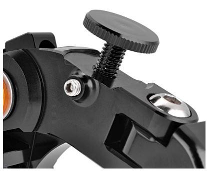 UNIVERSAL CLUTCH LEVER ASSEMBLY MOTORCYCLE 22mm CNC ALUMINIUM BLACK thumbnail 2