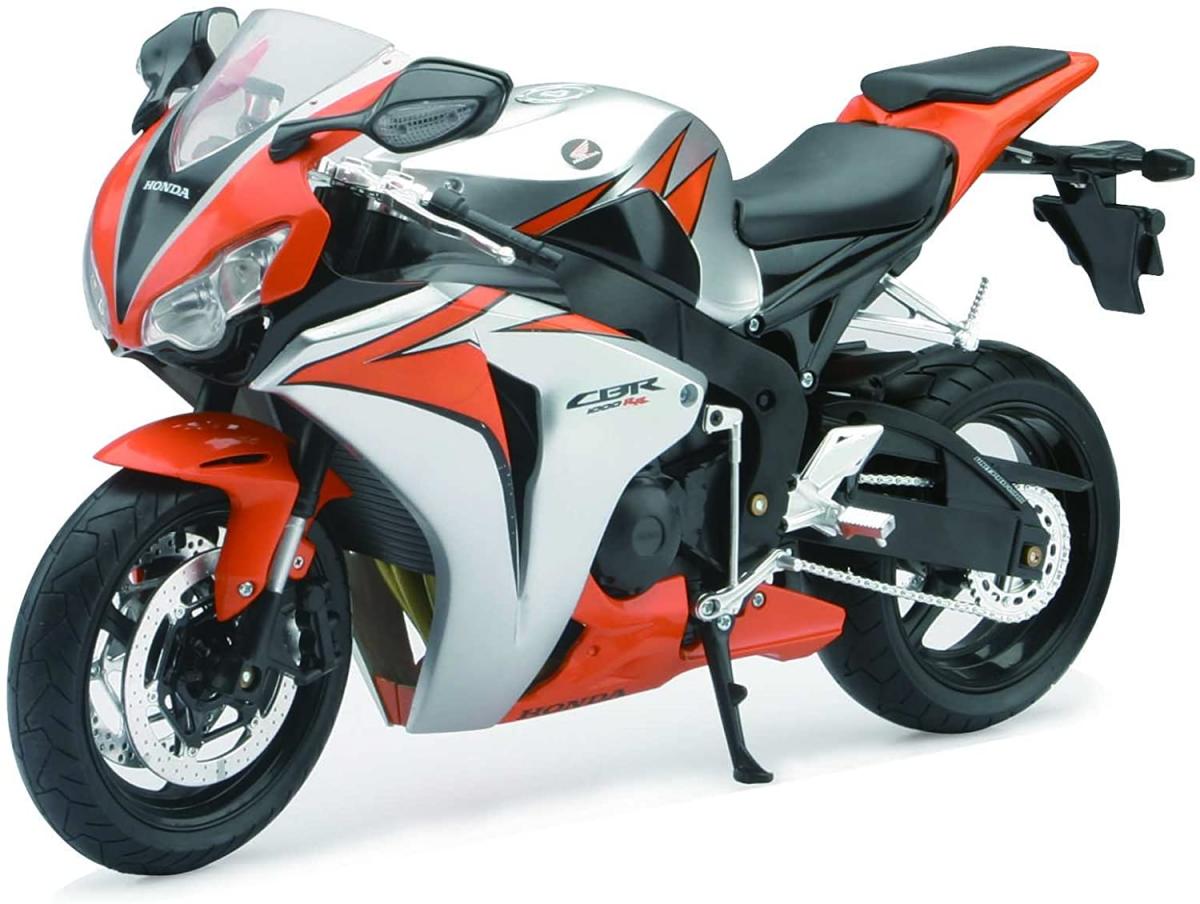 MODEL DIE CAST HONDA CBR1000RR, 2010 RED AND BLACK, SCALE 1:6, NEWRAY 49293 thumbnail 4