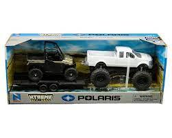 MODEL DIE CAST OFFROAD PICK UP, WITH POLARIS RANGER XP1000 EPS, SCALE 1:32, NEWRAY 50076 thumbnail 2
