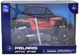 MODEL DIE CAST POLARIS RZR XP1000, ORANGE & BLACK, SCALE 1:18, NEWRAY 57823 thumbnail 2