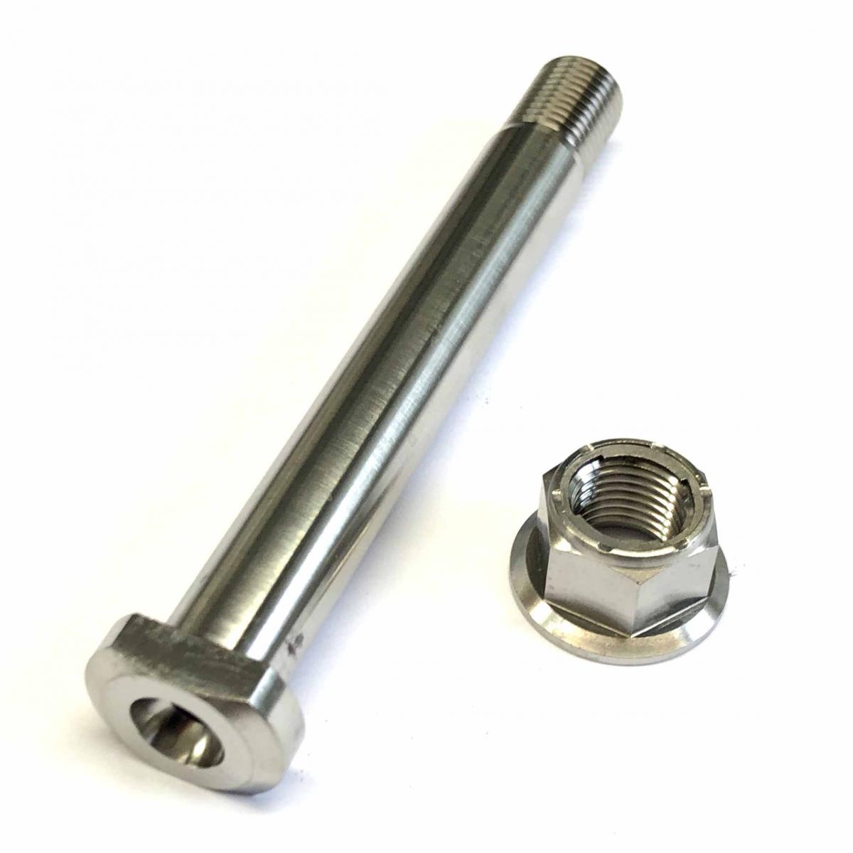 GR5 BOLT M14x116mm KAWASAKI, 92153-0407 & 92015-1401 EACH, TITANIUM FACTROY IMAGE RACING thumbnail 2