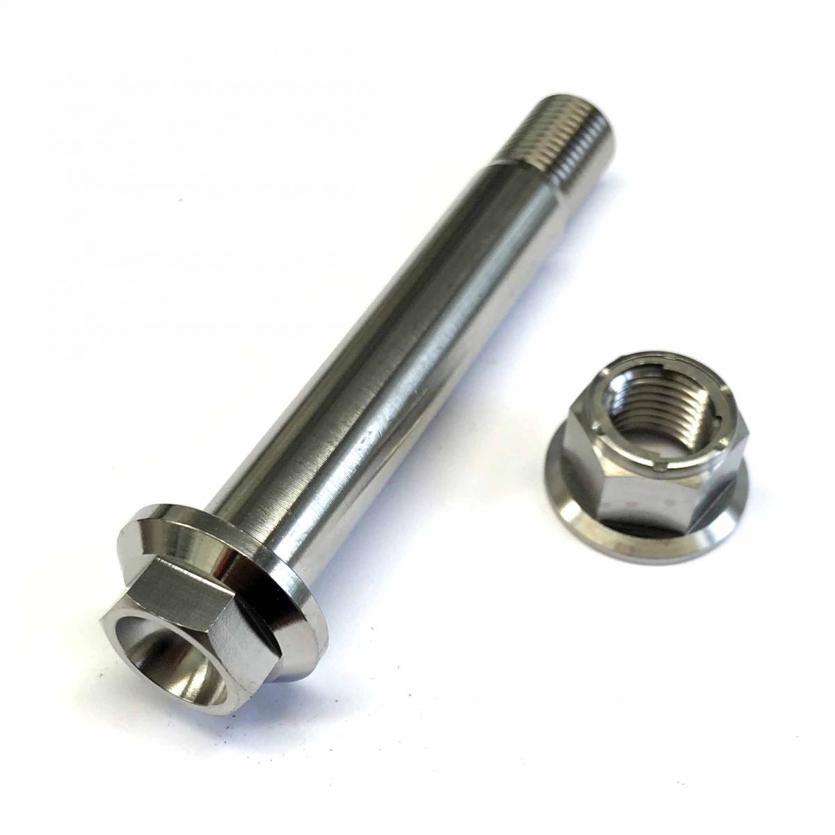 GR5 BOLT M14x92mm KAWASAKI, 92153-0429 & 92015-1401 EACH, TITANIUM FACTROY IMAGE RACING thumbnail 2