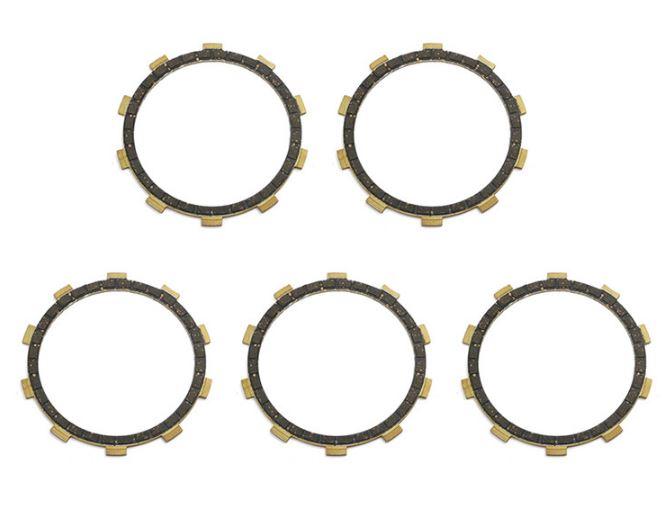 CLUTCH FRICTION PLATE SET-5, YAMAHA AS AT DT RD YA image 1