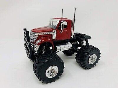 MODEL DIE CAST INTERNATIONAL LONESTAR, TRUCK, RED AND BLACK, SCALE 1:43, NEWRAY 54576 thumbnail 2