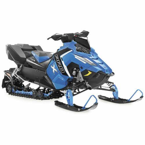 MODEL DIE CAST POLARIS 800 SWITCHBACK, PRO-X SNOWMOBILE, BLUE & BLACK, SCALE 1:16, NEWRAY 57783B thumbnail 2