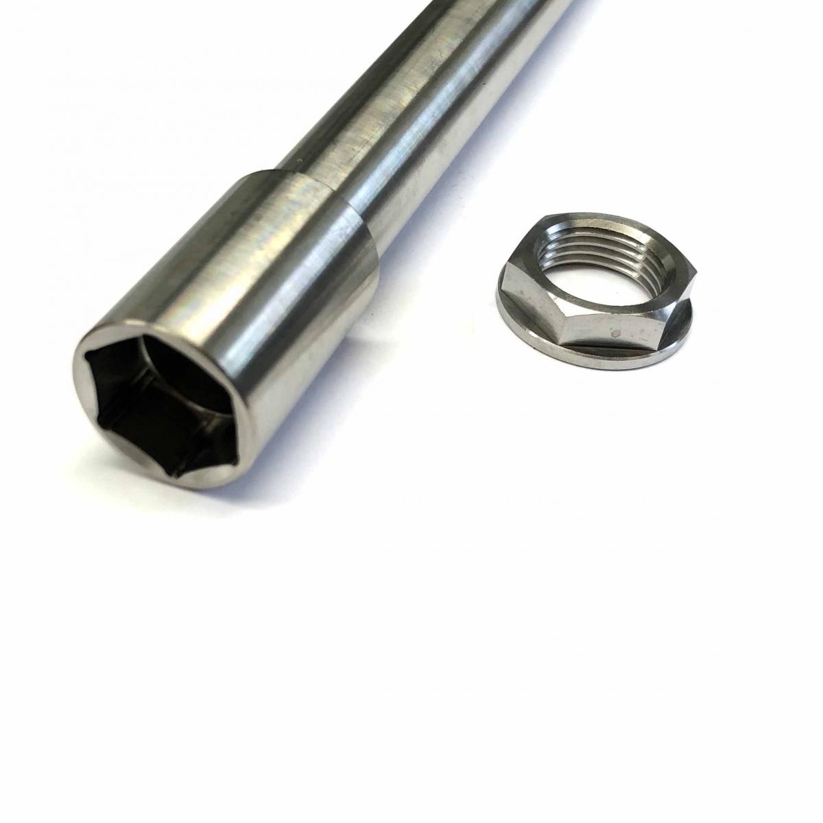 GR5 FRONT SPINDLE KIT KX KXF, 41068-0004 & 92210-0065, TITANIUM FACTROY IMAGE RACING thumbnail 2