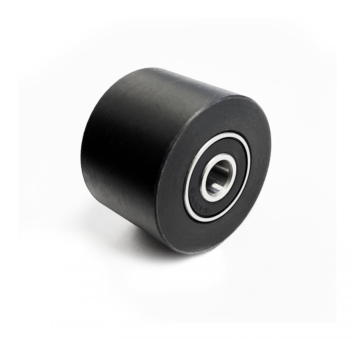CHAIN ROLLER IDxODxW 8x35x27 BLACK, NYLON 66 / LONG LASTING / 35mm OD image 1