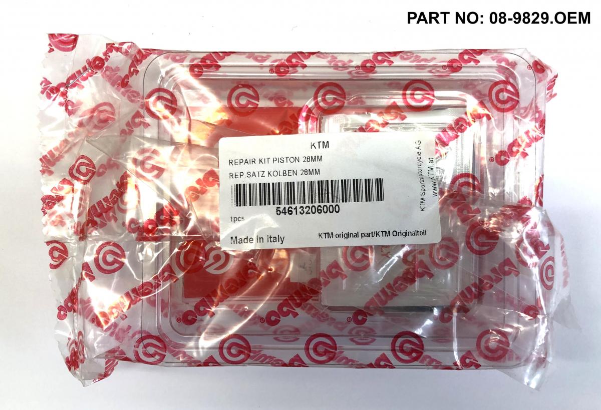 BREMBO CALIPER PISTON 28x28mm, PAIR / BREMBO KTM 27.92x28.00mm, 54613206000 thumbnail 2