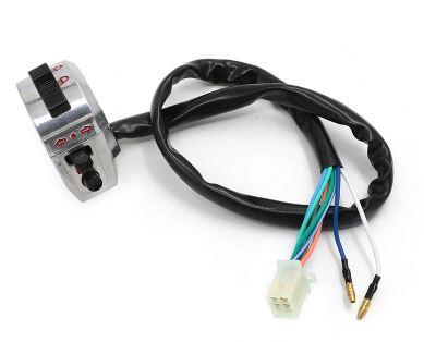 HANDLEBAR SWITCH SET RH & LH CONTROLS CAFE RACER CLASSIC thumbnail 2
