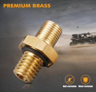 2pcs Shock Schrader Valve, Tap & Drill Nitrogen Universal thumbnail 3