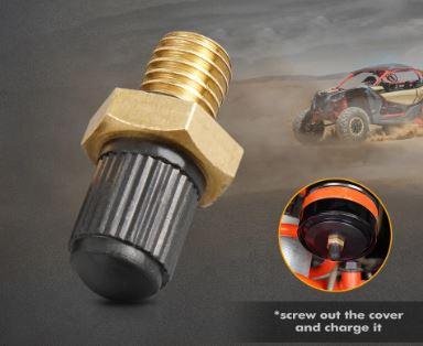 2pcs Shock Schrader Valve, Tap & Drill Nitrogen Universal thumbnail 4