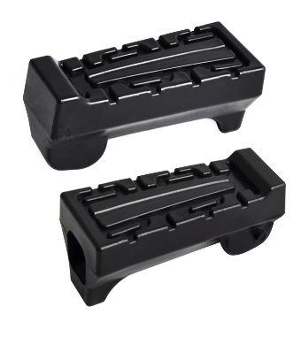 FRONT RUBBER FOOTRESTS 2005-PRESENT YAMAHA YBR125 YBR 125 5VL-F7413-00 image 1