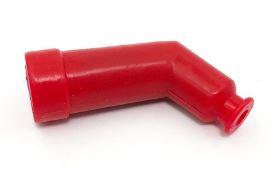 SPARK PLUG CAP RUBBER RED 120° UNIVERSAL FITMENT thumbnail 2