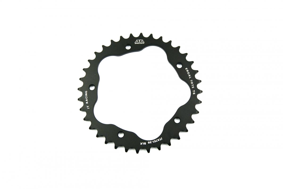 REAR SPROCKET ALLOY JTA751.36, BLACK thumbnail 2