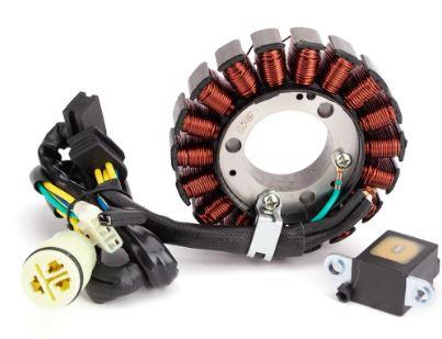 STATOR COIL 88-00 HONDA TRX FOURTRAX 2X4 4X4 300 18 POLES 31120-HC4-003 31120-HC4-750 thumbnail 4