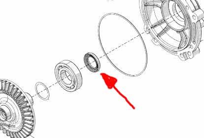 OIL SEAL AXLE REAR DIFFERENTIAL, 30x47x7 TC Can Am Outlander Renegade Commander, 705501996 705501196 70550751 thumbnail 3