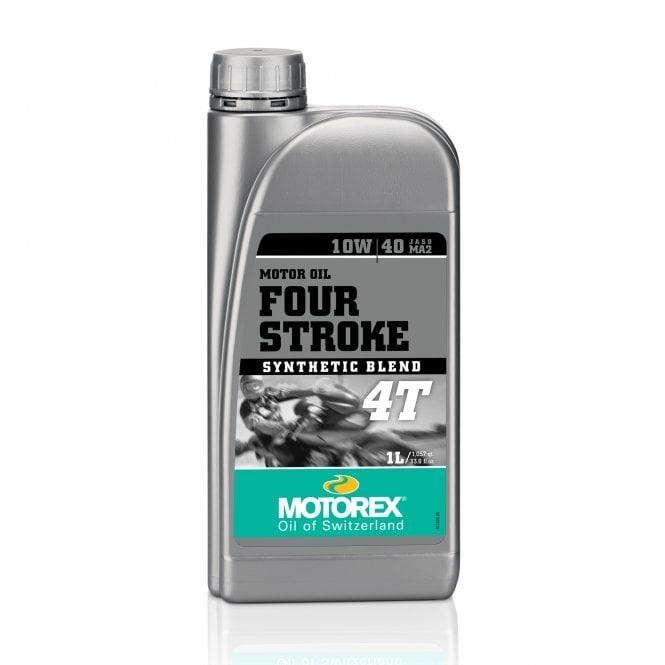 1LT FOUR STROKE SEMI 10w/40 1LT, MOTOREX 7300742, BOX = 12