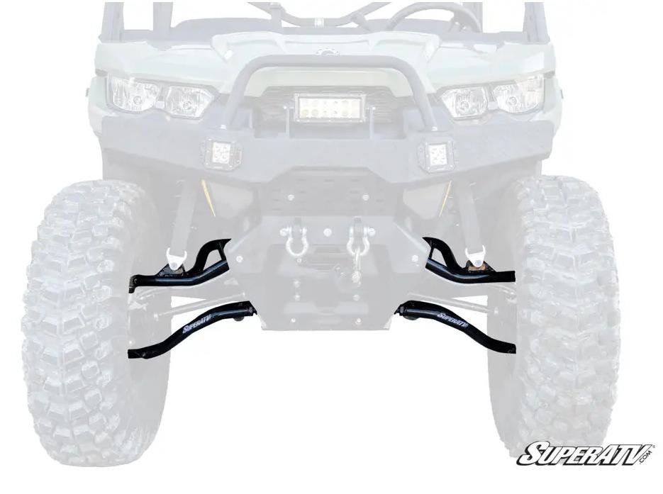 Can-Am Defender Big Fat Tyre A-Arm Set, SUPER ATV, AA-CA-DEF-2-HC-02, NO BUSHING OR BALL JOINT INCLUDED thumbnail 3