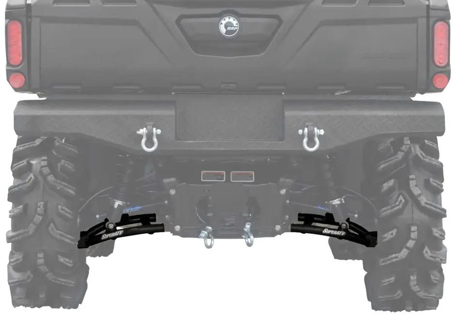 Can-Am Defender HC Lower Rear A Arms, SUPER ATV, AA-CA-DEF-R-HC-02, NO BUSHING OR BALL JOINT INCLUDED thumbnail 2