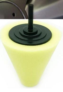 HARD BRUSH ATTACHMENT YELLOW image 1