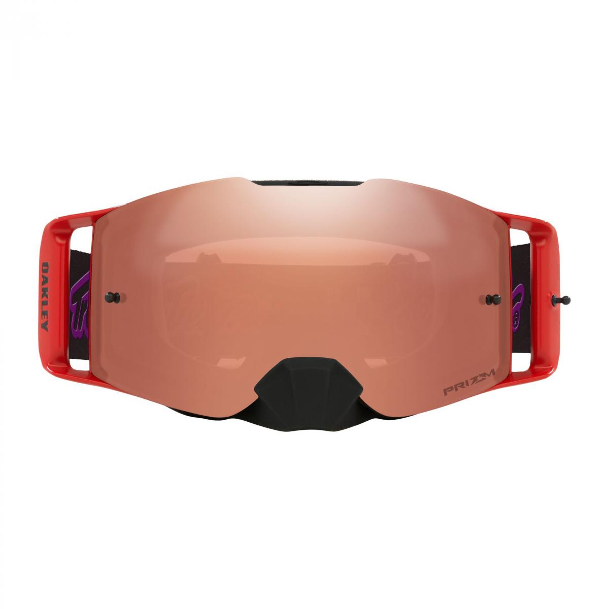OAKLEY FRONT LINE TROY LEE DESIGN (LIQUID), OA OO7087-83, PRIZM MX BLACK LENS thumbnail 3